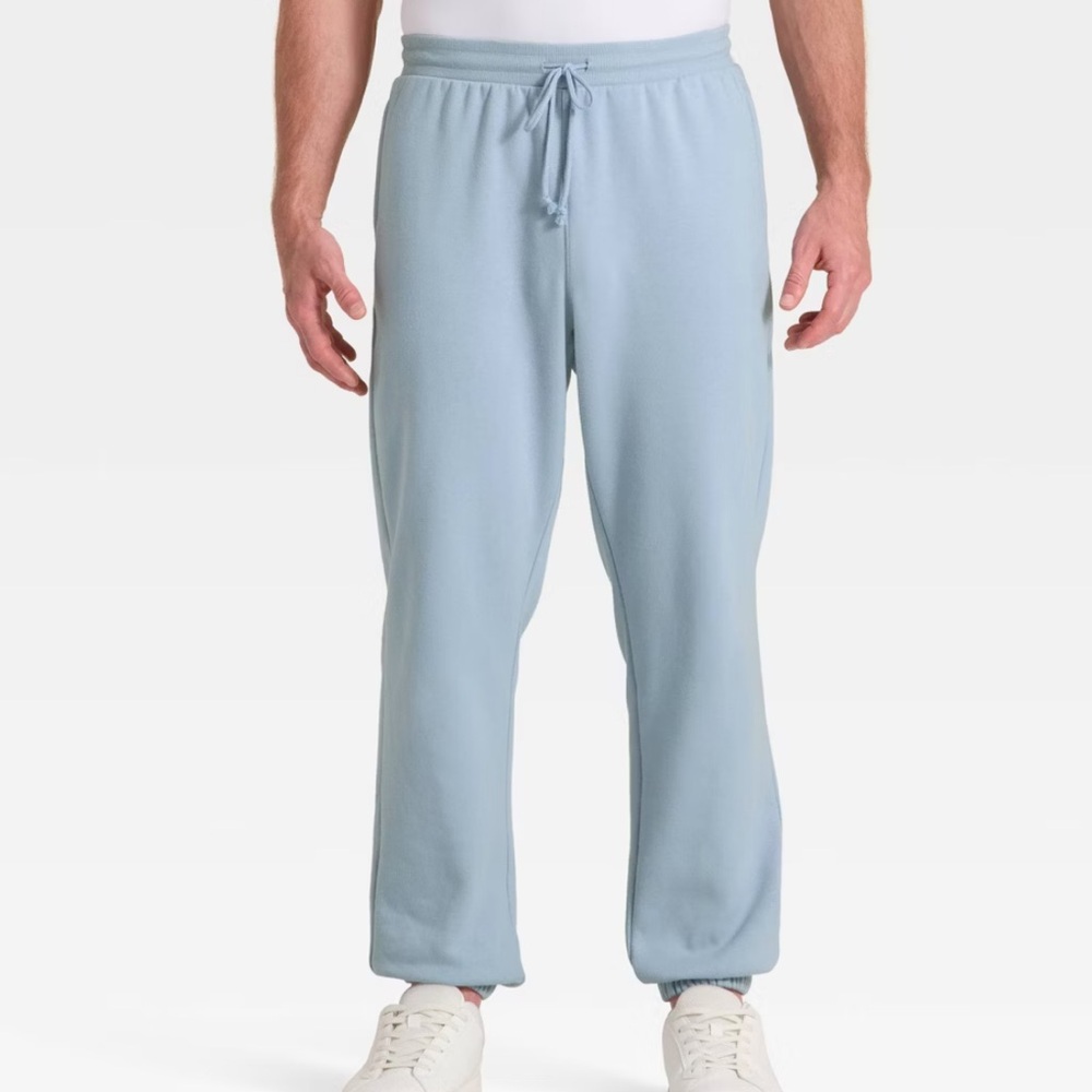 NWT All in Motion Men's Cotton Fleece Jogger Pants